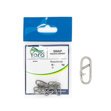 Engate Rápido Snap Yara Aço Inox Reforçado - Varias Libragem