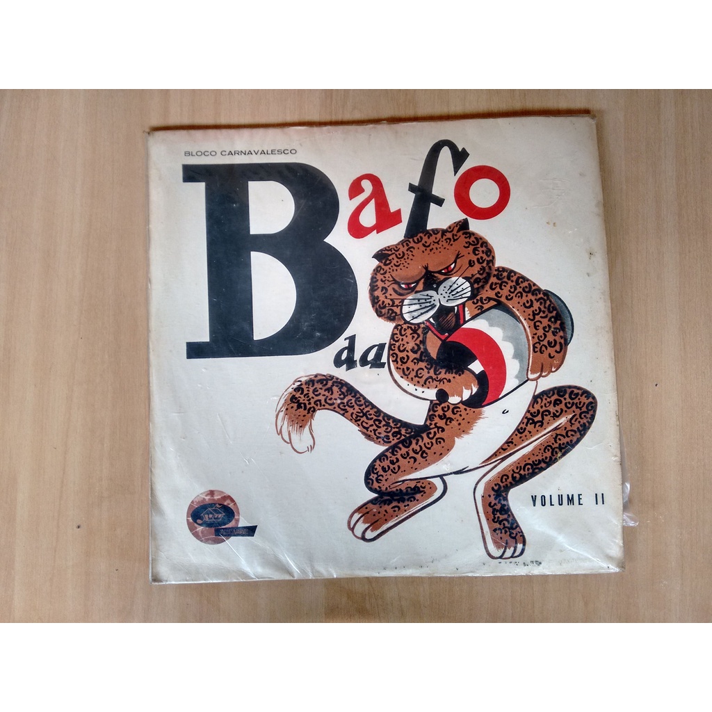Lp Disco De Vinil Bloco Carnavalesco Bafo Da Onça Da091