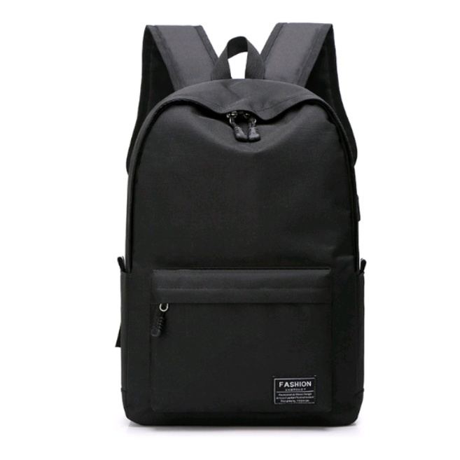 Mochila Masculina Feminina Barata Preta Básica Escolar para faculdade trabalho