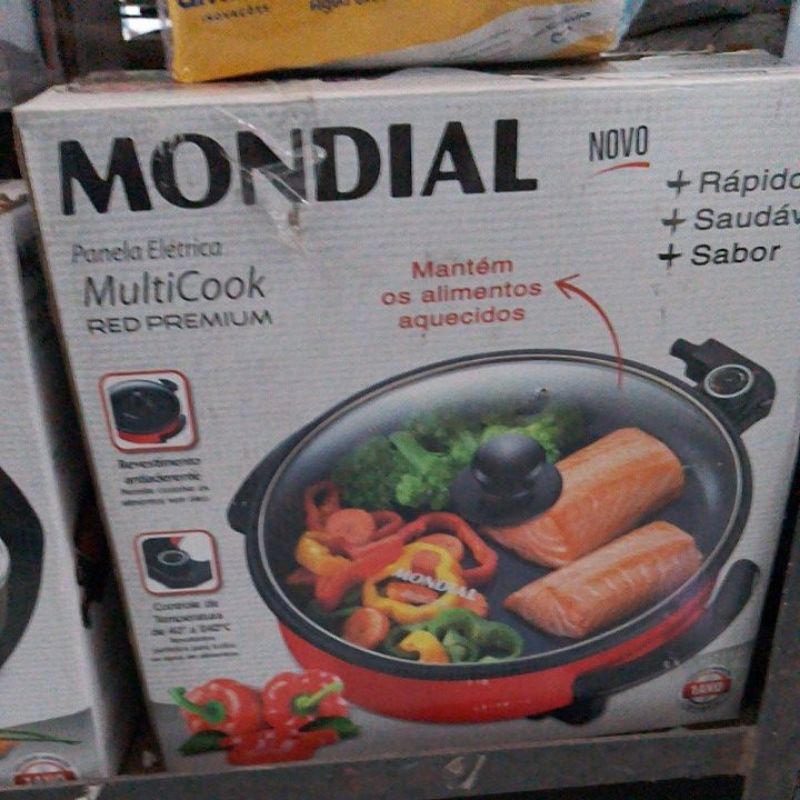 panela elétrica multicook mondial