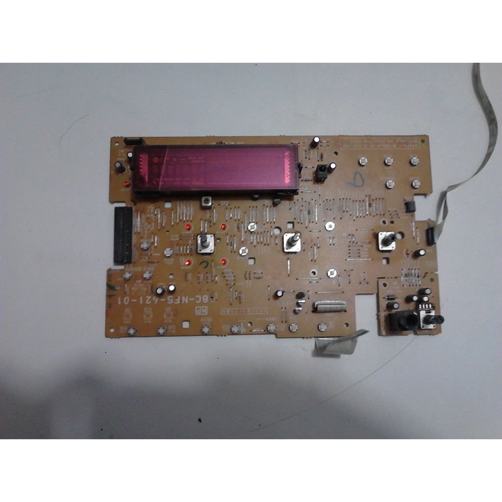 Placa Do Painel Frontal Som Aiwa Nsx-r70