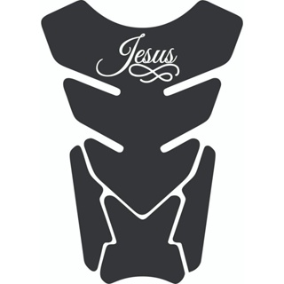 Protetor De Tanque Moto Resinado Tankpad Universal Gospel J3sus Preto Varios Modelos 2281 em Oferta na Shopee