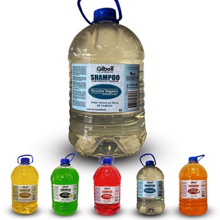 Shampoo 5 Litros Profissional - Diversas Fragrâncias - Neutro - Livre de Parabenos - Vegano - Extratos Naturais