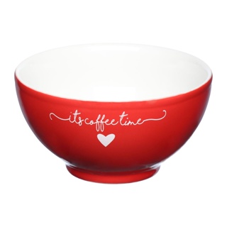 Jogo 02 Peças Bowl Porcelana Vermelha Lamour 440ml em Oferta na Shopee