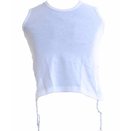 Talit Katan Tzitzit Kosher Algodão 100% (p, M, G E Gg)