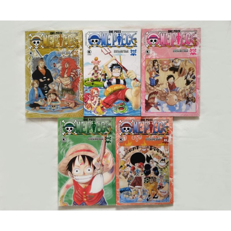 Manga One Piece Editora Conrad 61 62 63 64 65 Brecho Cade Shopee Brasil