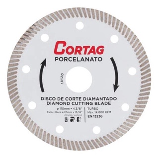 Disco Diamantado Porcelanato - Cortag