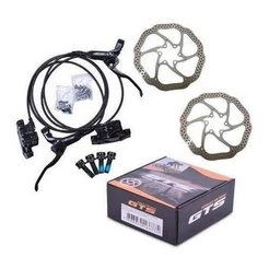 FREIO A DISCO HIDRÁULICO GTS COM ROTOR 160MM PARA BICICLETA MTB