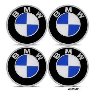 4 X Adesivos Bmw 50mm Bmw logotipo decalques de vinil Carro Moto Emblemas Impermeável 