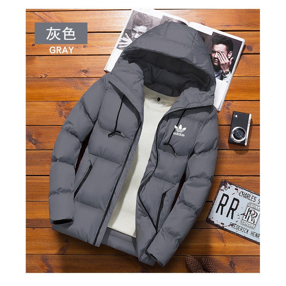 jaqueta grossa adidas