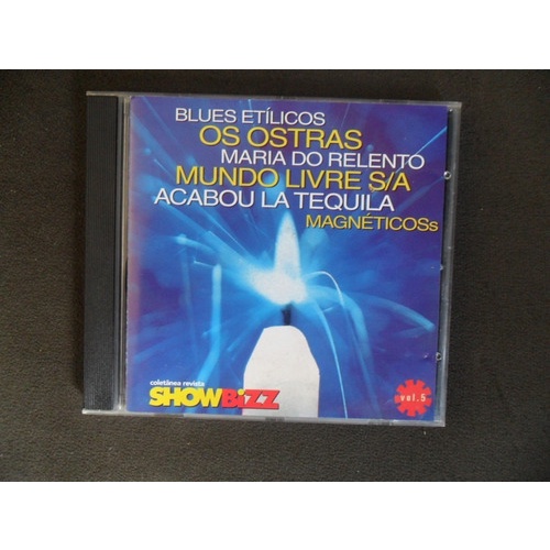 Cd Revista Show Bizz - Blues Etilicos - Ostras