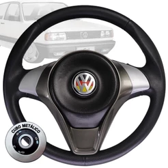 Volante Esportivo Sporting Grafite vw Alemanha Gol Saveiro Santana 1980 1981 1982 1983 1984 1985