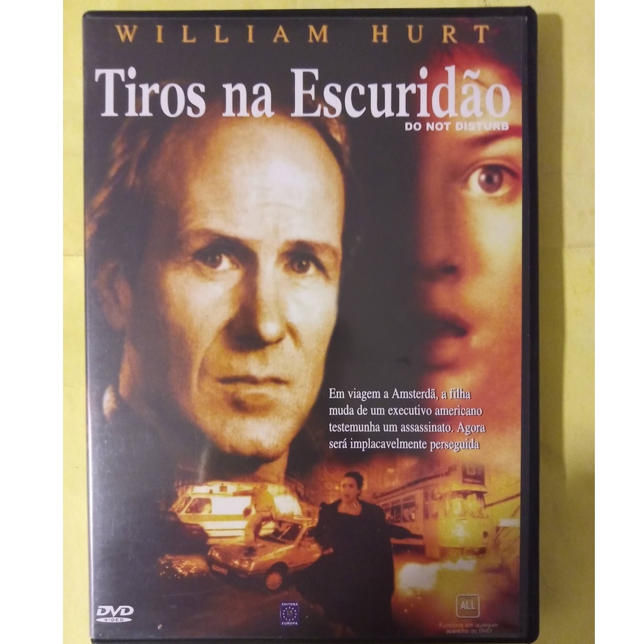 Tiros na escuridão - dvd - william hurt