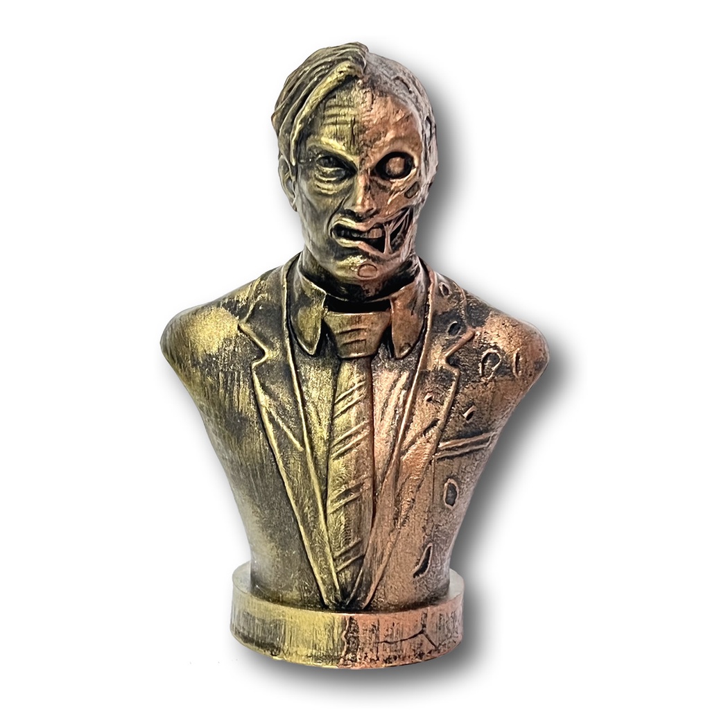 Busto Duas-Caras em Resina - Colecionável do Duas Caras