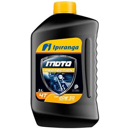 Óleo Moto Ipiranga Mineral Moto Protection SL: 4t 20w50 1 Litro