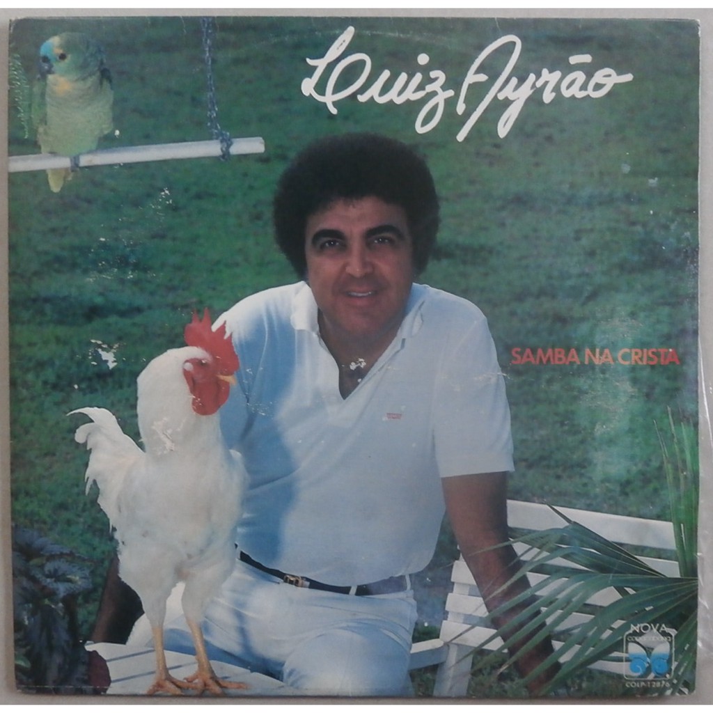 Lp Luiz Ayrão 1985 Samba na Crista, Disco De Vinil