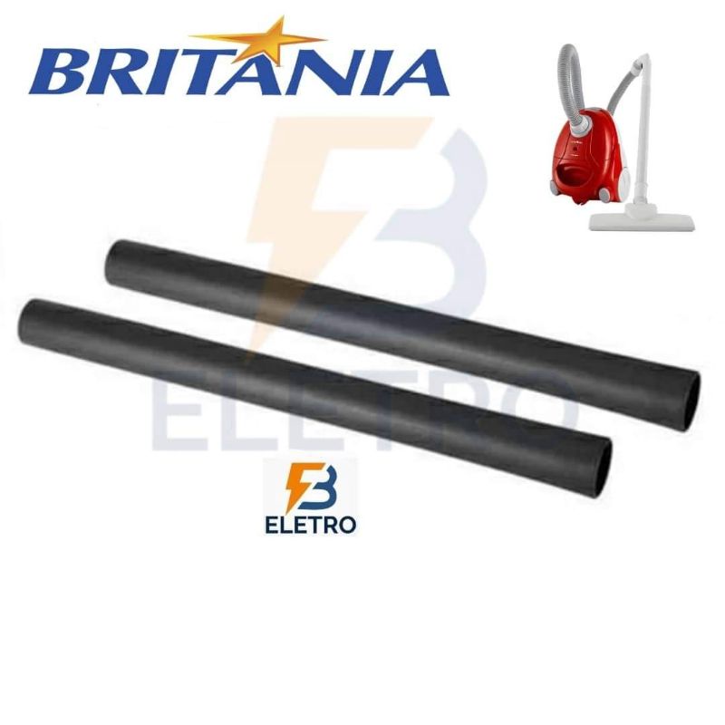 2 Tubos Prolongadores Extensores para Aspirador de Pó Britania BAS1430