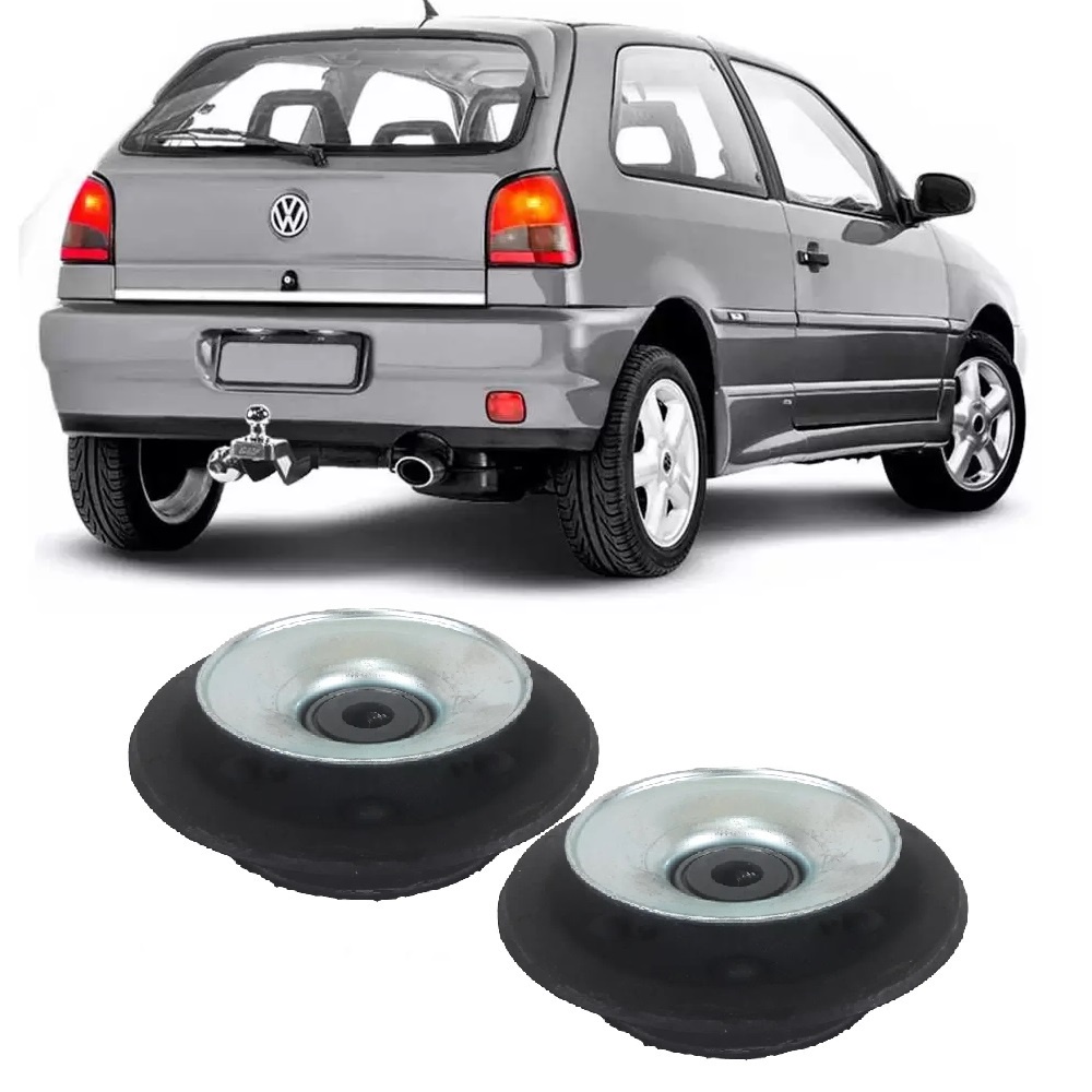 Par Coxim do Amortecedor Volkswagen Gol G2 Dianteiro 1995 Até 2005