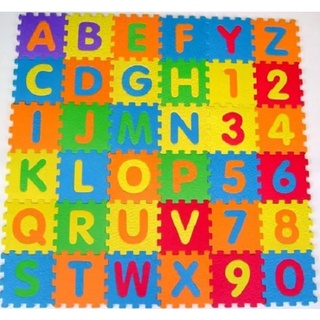 30pcs alfabeto crianças jogar tapete brinquedo educativo tapetes de eva 5cm X 5cm quebra cabeça tapetinho eva