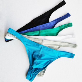 Roupa Íntima Masculina Sexy Clássica Tanga De Cintura Baixa Calcinha Fio-Dental Simples Para Homens em Oferta na Shopee