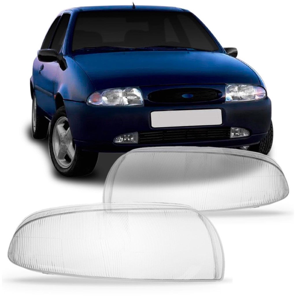 Lente Farol Fiesta 1996 1997 1998 em Oferta na Shopee