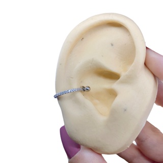 Piercing Conch Argola Fino Aço Cirúrgico Zircônia Cristal Oferta em Oferta na Shopee