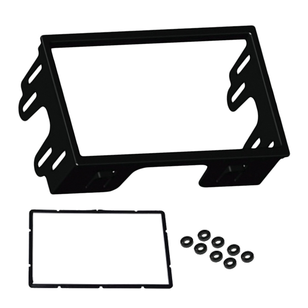 Moldura Dvd 2din Central Multimídia Mp5 Ecosport 2004 A 2012 em Oferta na Shopee