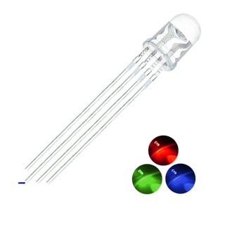 Kit 5 Unidades LED RGB Alto Brilho Catodo Comum em Oferta na Shopee