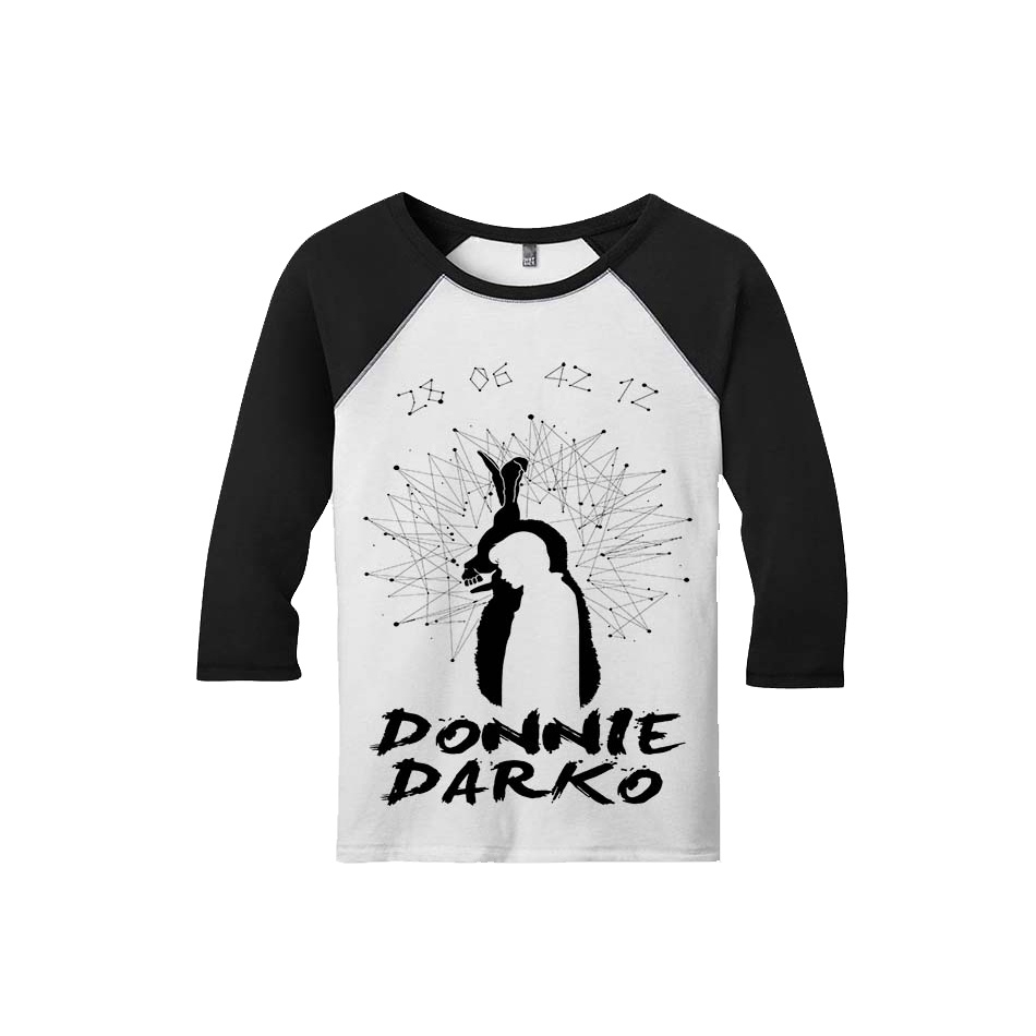 Camiseta Raglan Manga 3/4 Feminina Donnie Darko Cinema