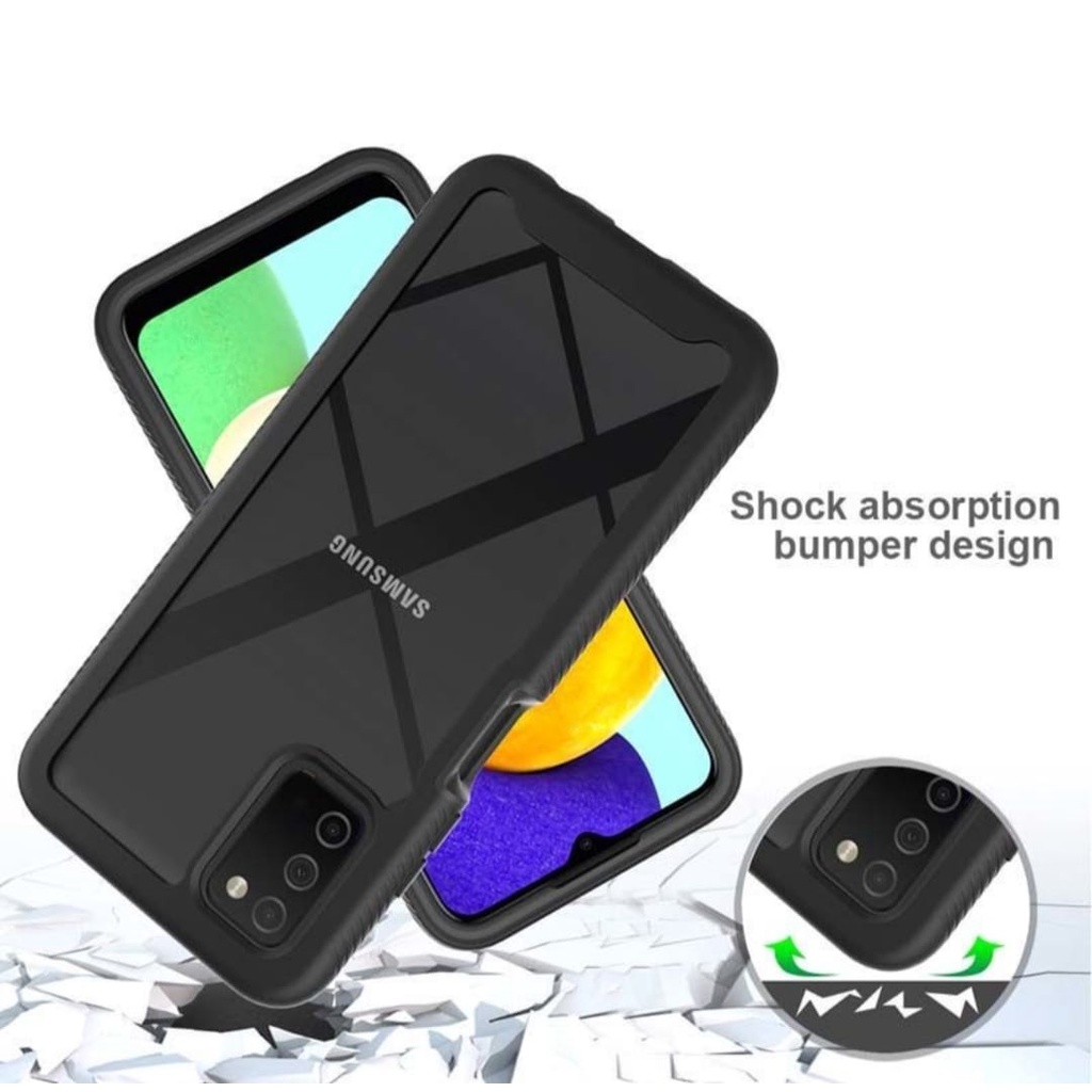 Capinha Frente 360 E Verso Anti -shock Para Samsung Galaxy A03s