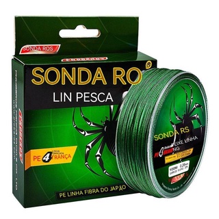 4X Linha De Pesca Trançada , 100M , 6LB-50LB