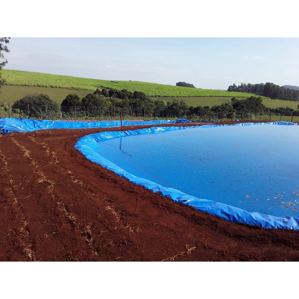 Lona para Lago Tanque de Peixe Impermeável 300 Micras