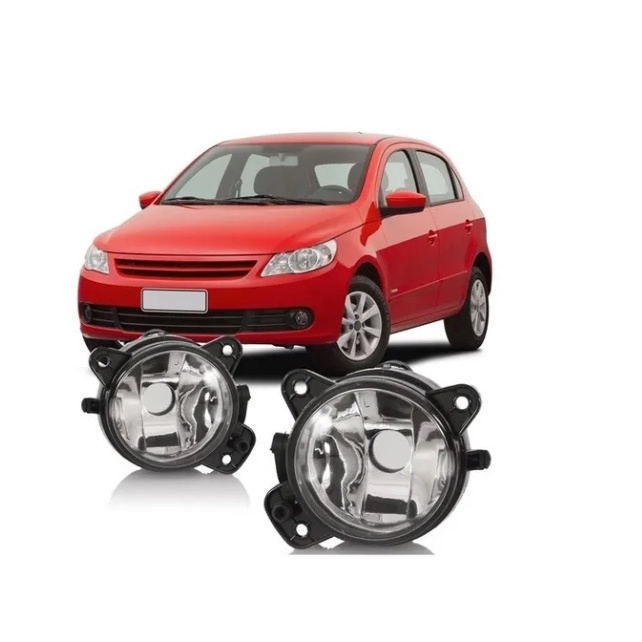 Par Farol De Milha Auxiliar Gol Voyage Saveiro G5 Polo Golf
