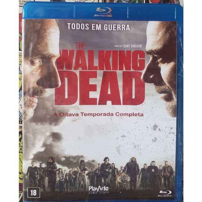 Bluray The Walking Dead 8 Temporada Completa R 25gb Shopee Brasil