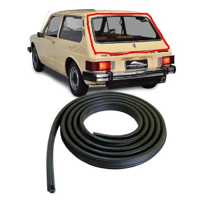 Borracha Vedação Porta Malas Brasilia Chevette Caravan Opala