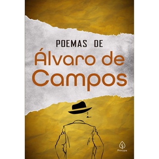 Livro - Poemas de Álvaro de Campos - Capa comum - Principis