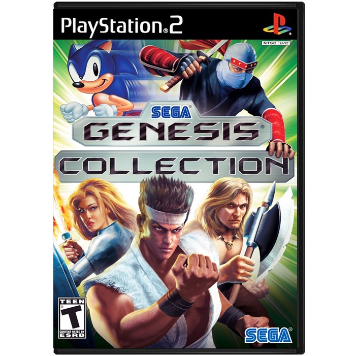 Sega Gênesis Collection Coleção Sonic , Virtua Fighter 2 , Shinobi