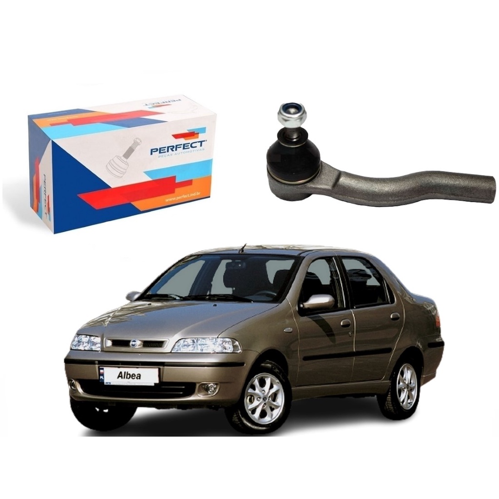 Terminal direção direito perfect fiat siena 1.0 1.3 2001 a 2004 - Spare Parts and Accessories for Vehicles