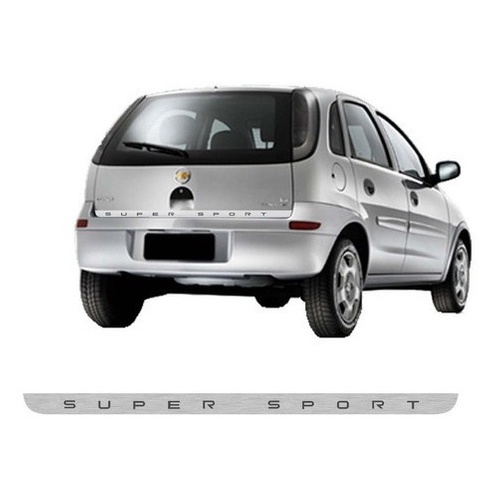 Friso Filete Porta Malas Corsa Hatch Super Sport 02 A 2012