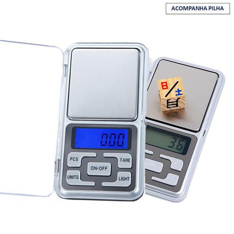 Mini Balança Alta Precisão Digital Portátil Com Bandeja Envio Imediato Produto Mais Vendido