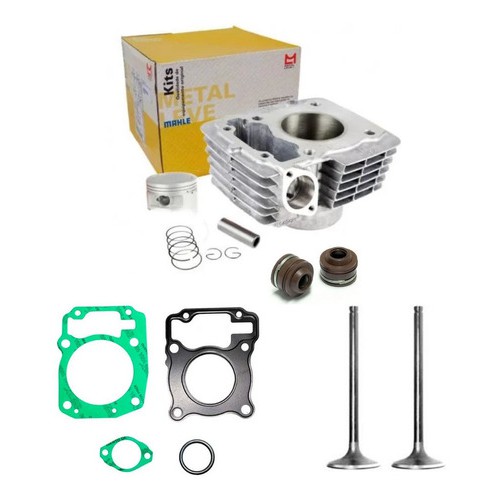 Kit Cilindro Motor Titan 150 Bros 150 Metal Leve + Juntas em Oferta na Shopee
