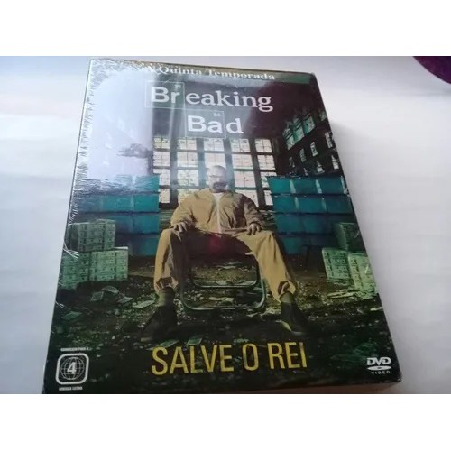 Dvd - Breaking Bad - 5 Temporada - novo Lacrado Fábrica 3 Discos - Legendado