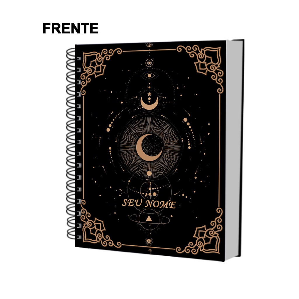 PLANNER 2023 Feminino 286 páginas personalizado Planer Agenda Caderno Místico Mística