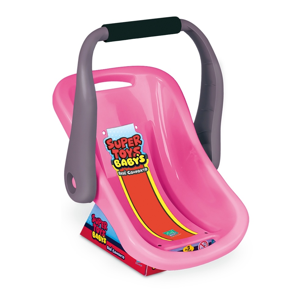 Bebe Conforto Para Boneca Acessorio Bebe Reborn Rosa - Super Toys