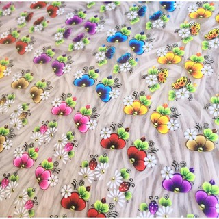 200 adesivos 3d para unha decoradas (20 cartelas com 10 adesivos (05 pares)