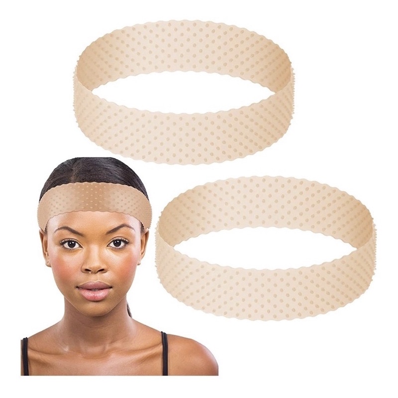 Faixa Hair Grip De Silicone Para Fixar Lace E Peruca 24cm em Oferta na Shopee