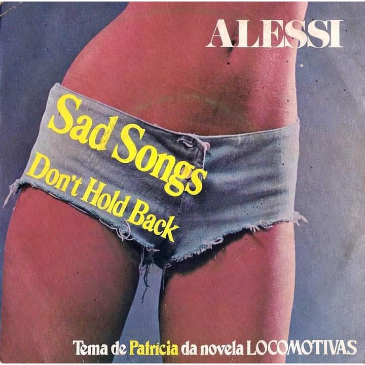 Compacto: Alessi - Sad Songs / Don't Hold Back (Billy Alessi, Bobby Alessi, The Alessi Brothers, Bones Howe, Rock, Disco de vinil, Lp, Novela Locomotivas)