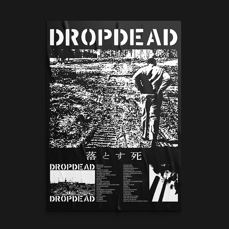 Poster DROPDEAD / Tamanho A3