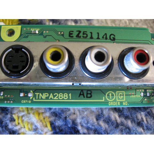 Placa Av/funções Menu Tnpa2881 Tv - Th42pa20