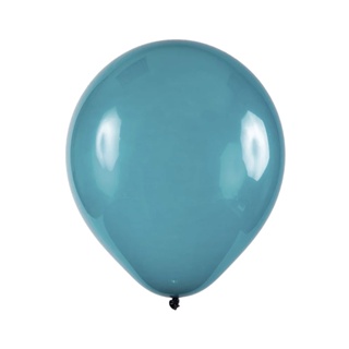Balão De Festa Redondo Cristal - Azul Turquesa - 9" 23cm - 25 unidade em Oferta na Shopee